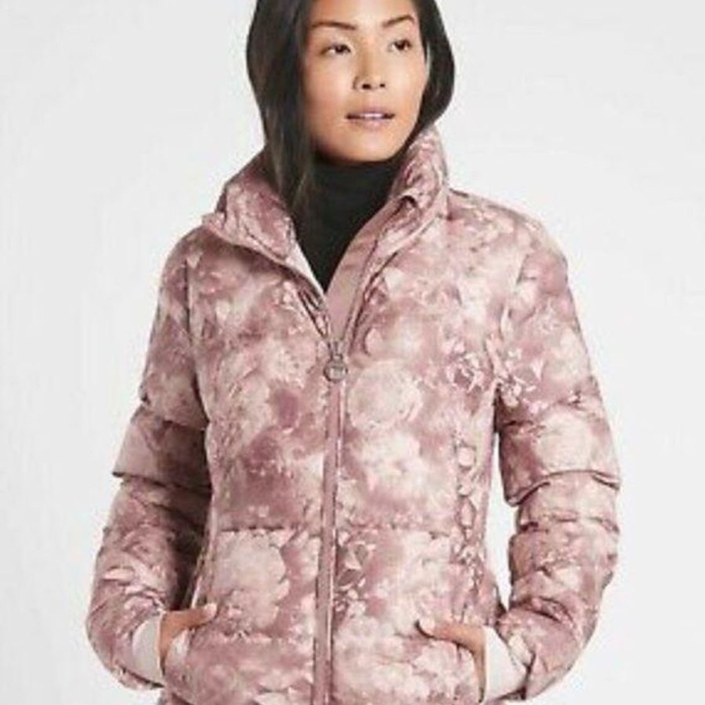 Athlete puffer jacket